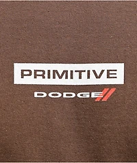 Primitive x Dodge Burnout Brown T-Shirt