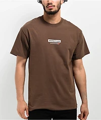 Primitive x Dodge Burnout Brown T-Shirt