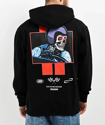 Primitive x Dodge Racer Black Hoodie