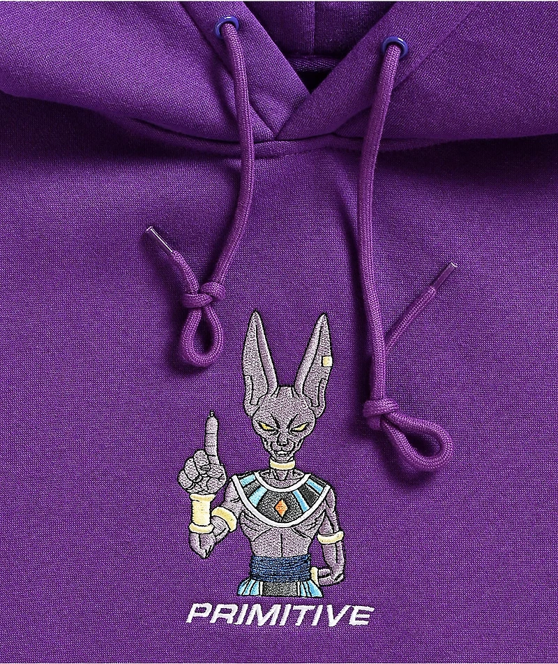 Primitive x Dragon Ball Super Destroyer Purple Hoodie