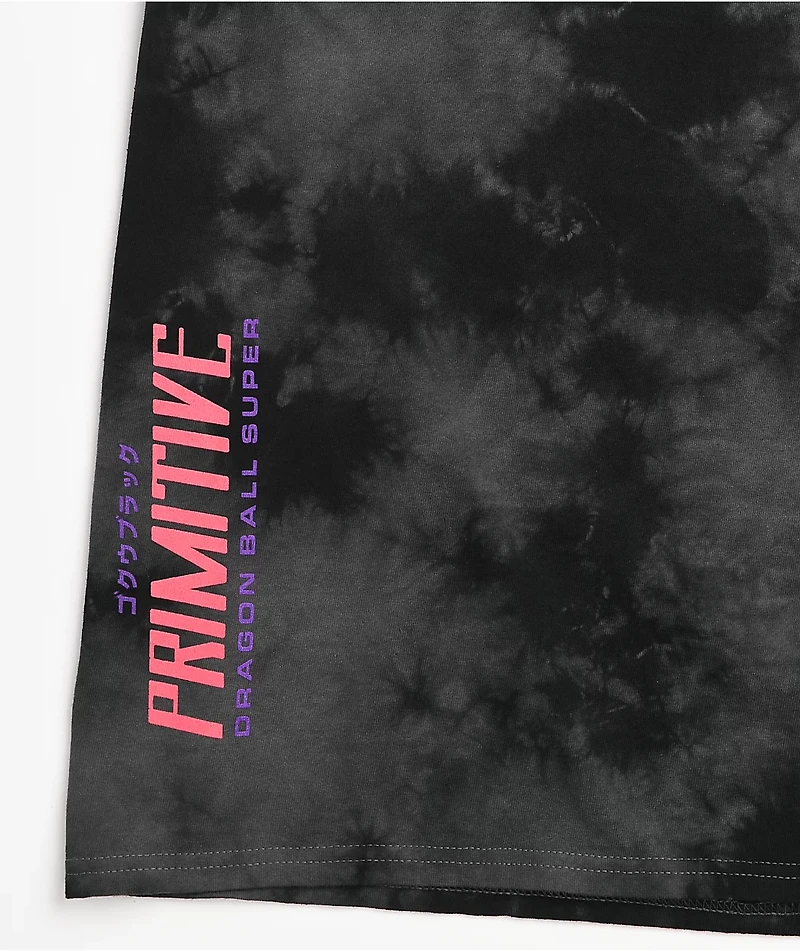 Primitive x Dragon Ball Super Goku Black Rose Washed T-Shirt