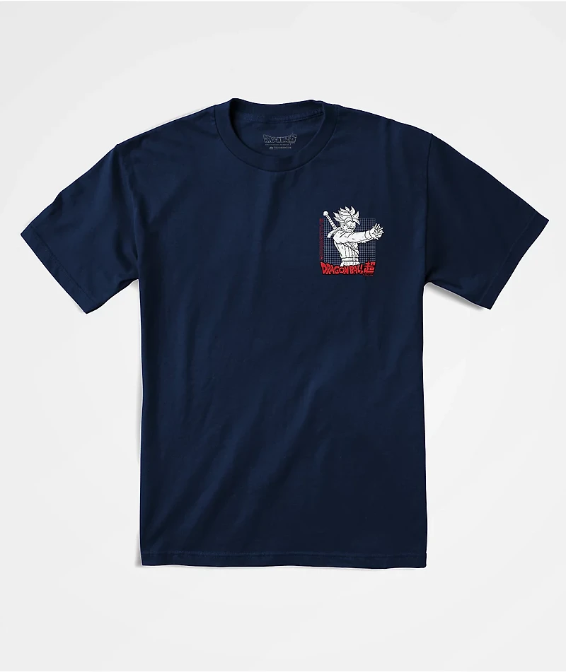 Primitive x Dragon Ball Super Trunks Phases Navy T-Shirt