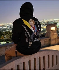 Primitive x Dragon Ball Super Trunks Victory Black Hoodie