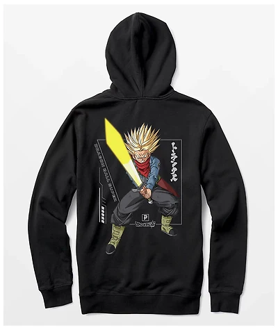 Primitive x Dragon Ball Super Trunks Victory Black Hoodie