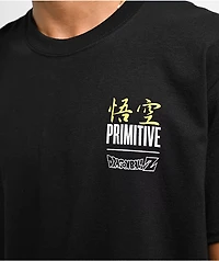 Primitive x Dragon Ball Z Goku Energy Black T-Shirt