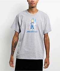 Primitive x Dragon Ball Z Prince Heather Grey T-Shirt