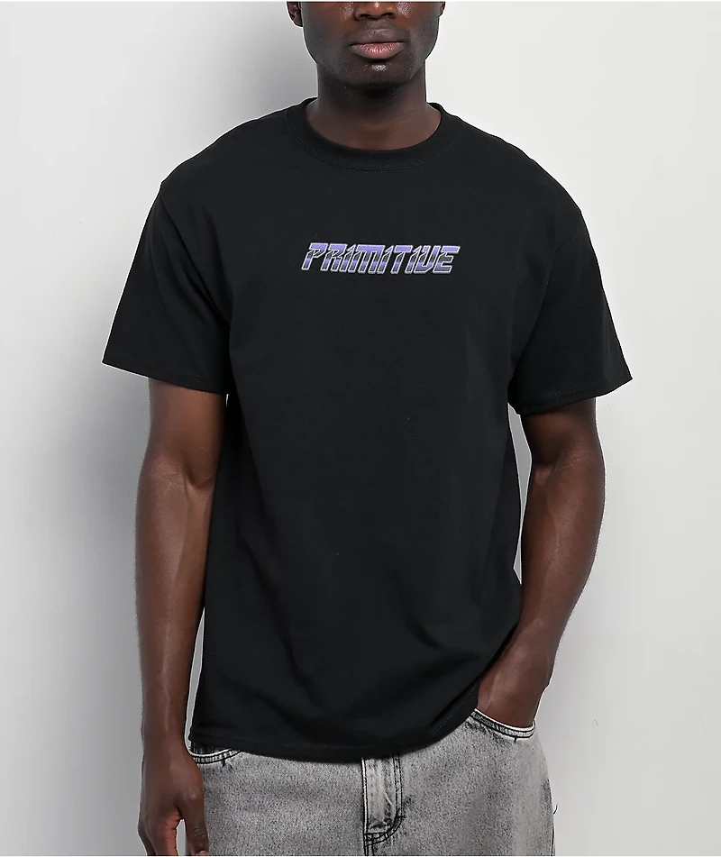 Primitive x Dragon Ball Z Pursuit Black T-Shirt