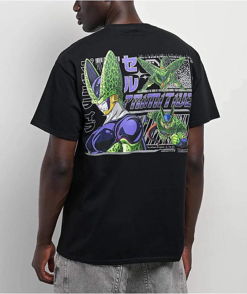 Primitive x Dragon Ball Z Pursuit Black T-Shirt
