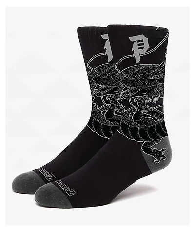 Primitive x Dragon Ball Z Shenron Black Crew Socks