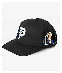 Primitive x Dragon Ball Z Vegeta Black Snapback Hat