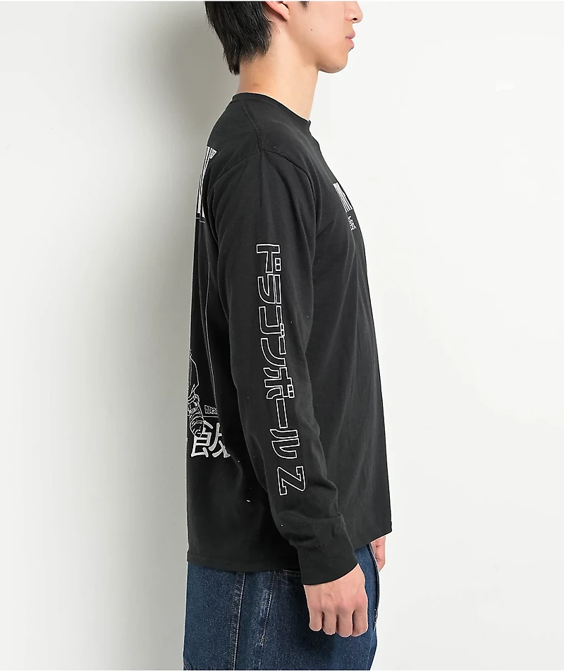 Primitive x Dragon Ball Z Vengeance Black Long Sleeve T-Shirt