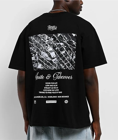 Primitive x Estevan Oriol Bounce Black Boxy T-Shirt