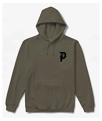 Primitive x Guns N' Roses Cross Green Hoodie