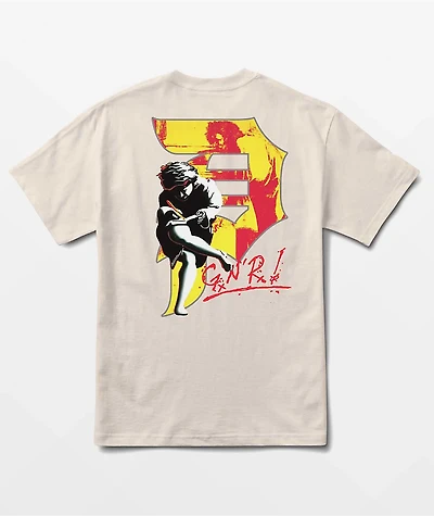 Primitive x Guns N' Roses Illusion Dirty P Cream T-Shirt