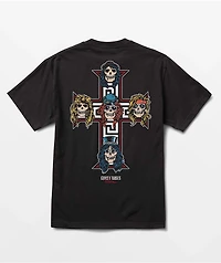 Primitive x Guns N Roses Cross Black T-Shirt