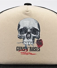 Primitive x Guns N Roses Don't Cry Black & Beige Trucker Hat