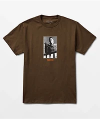 Primitive x Halloween Slasher Brown T-Shirt