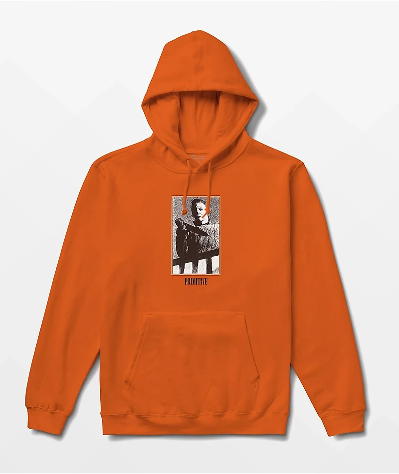 Primitive x Halloween Slasher Orange Hoodie