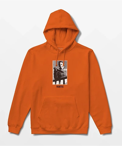 Primitive x Halloween Slasher Orange Hoodie