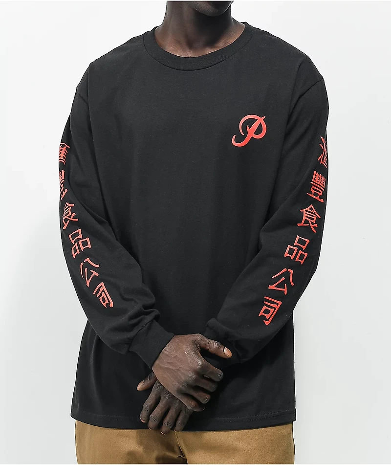 Primitive x Huy Fong Black Long Sleeve T-Shirt