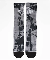 Primitive x Independent Black Tie-Dye Crew Socks