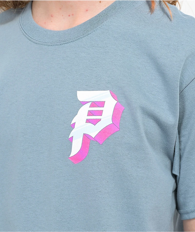 Primitive x Marvel Galactus Blue T-Shirt