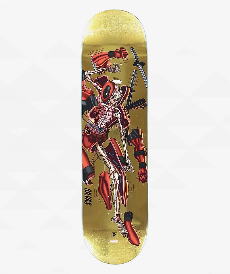 Primitive x Marvel Silvas Deadpool 8.125" Skateboard Deck