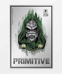 Primitive x Marvel by Paul Jackson Doctor Doom Silver Foil Sticker
