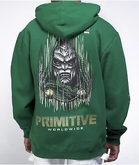 Primitive x Marvel by Paul Jackson Doom Green Hoodie