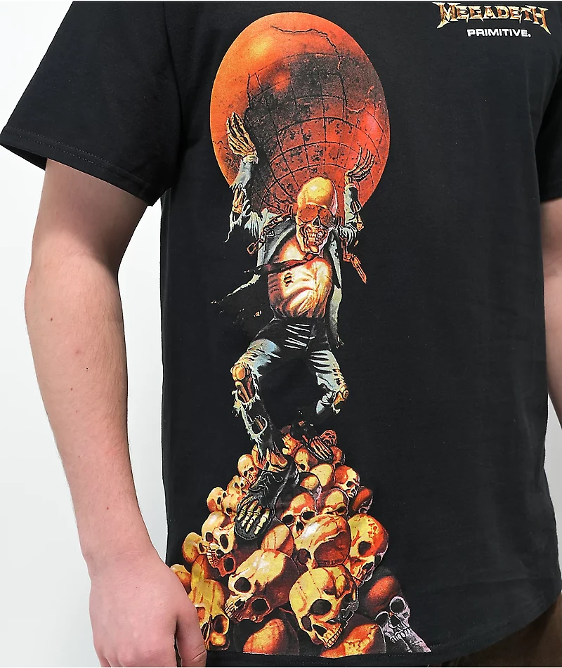 Primitive x Megadeth Dawn Black T-Shirt