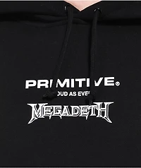 Primitive x Megadeth Loud Black Hoodie