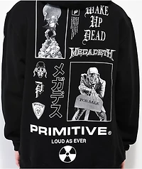 Primitive x Megadeth Loud Black Hoodie