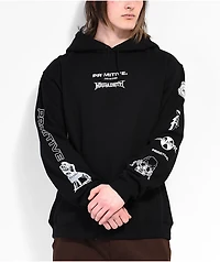 Primitive x Megadeth Loud Black Hoodie