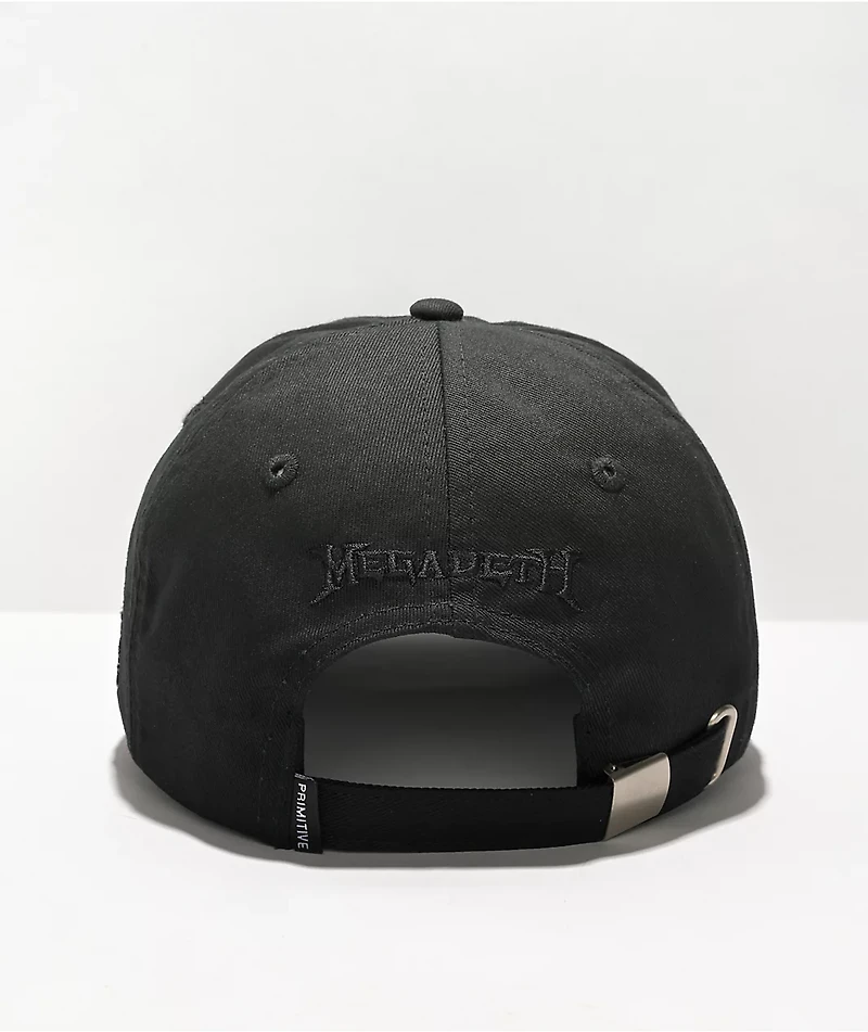 Primitive x Megadeth Vic Dirty P Black Strapback Hat