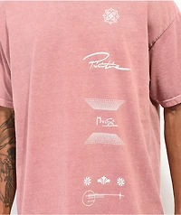 Primitive x Mucha Imperial Washed Rose Gold T-Shirt