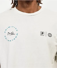 Primitive x Mucha Tour Washed Cream T-Shirt