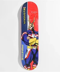 Primitive x My Hero Academia All Might 8.0" Skateboard Deck