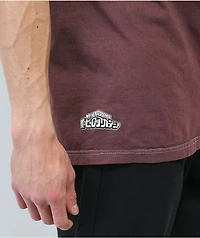 Primitive x My Hero Academia All Might Dark Red Wash T-Shirt