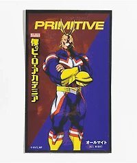 Primitive x My Hero Academia All Might Foil Sticker
