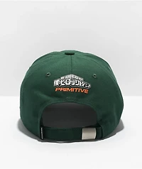 Primitive x My Hero Academia Bakugo Green Strapback Hat