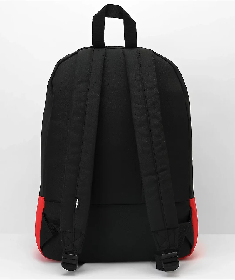 Primitive x My Hero Academia Black & Red Backpack