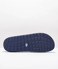 Primitive x My Hero Academia Blue Slide Sandals