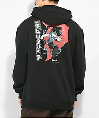 Primitive x My Hero Academia Dirty P Izuku Black Hoodie