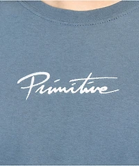 Primitive x My Hero Academia Dirty P Shoto Blue T-Shirt