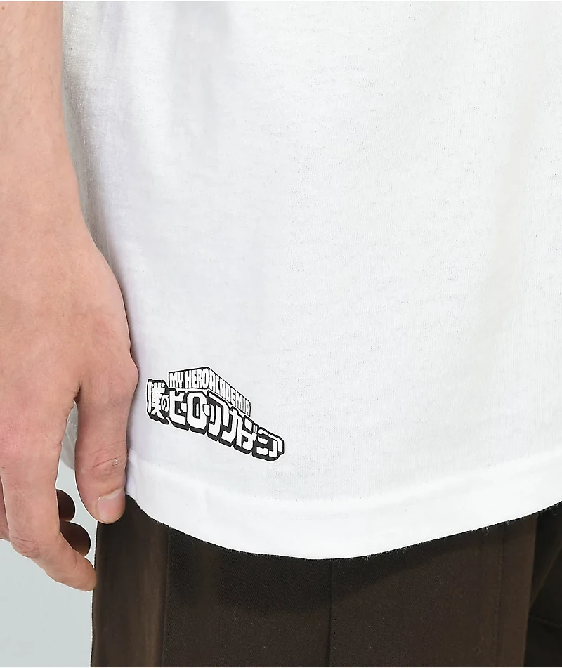 Primitive x My Hero Academia White T-Shirt