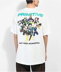 Primitive x My Hero Academia White T-Shirt