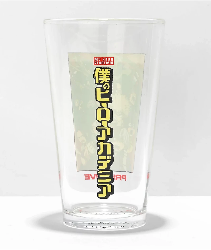 Primitive x My Hero Academia Pint Glass