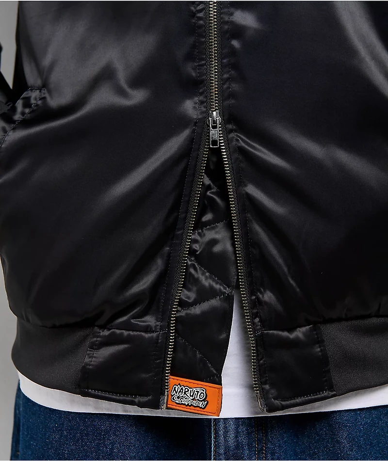 Primitive x Naruto Clones 2fer Black Bomber Jacket