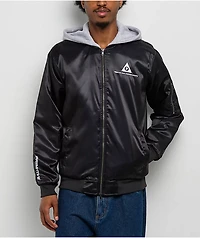 Primitive x Naruto Clones 2fer Black Bomber Jacket
