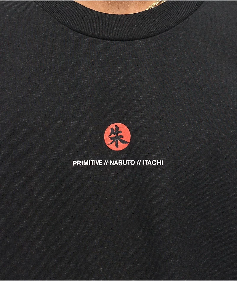 Primitive x Naruto Crows Black T-Shirt